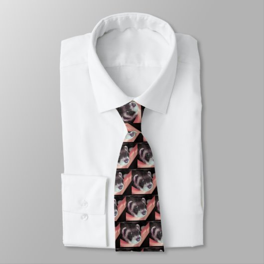 Sable Ferret Necktie Krawatte (Gebunden)