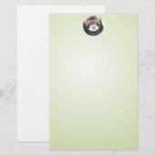 Sable Ferret Picture Briefpapier (Vorne/Hinten)