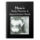 Sable Ferret Picture Notizblock (Vorderseite)