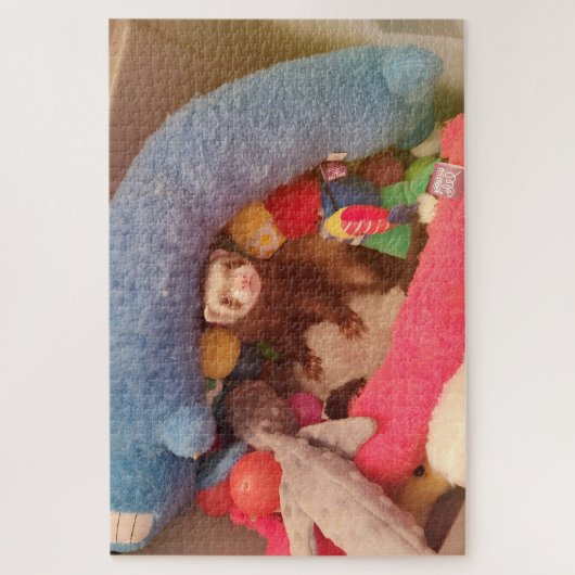 Sable Ferret Toybox Puzzle (Vertikal)