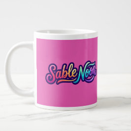Sable Noon - Basislogo Jumbo-Tasse