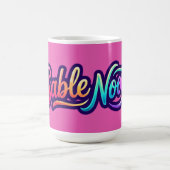 Sable Noon - Basislogo Kaffeetasse (Mittel)