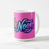 Sable Noon - Basislogo Kaffeetasse (VorderseiteRechts)