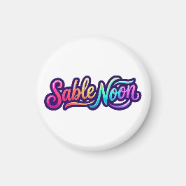Sable Noon - Basislogo Magnet
