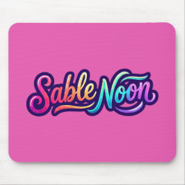 Sable Noon - Basislogo Mousepad
