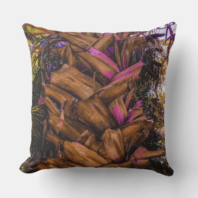 Sable Palm Trunk Kissen (Vorderseite)