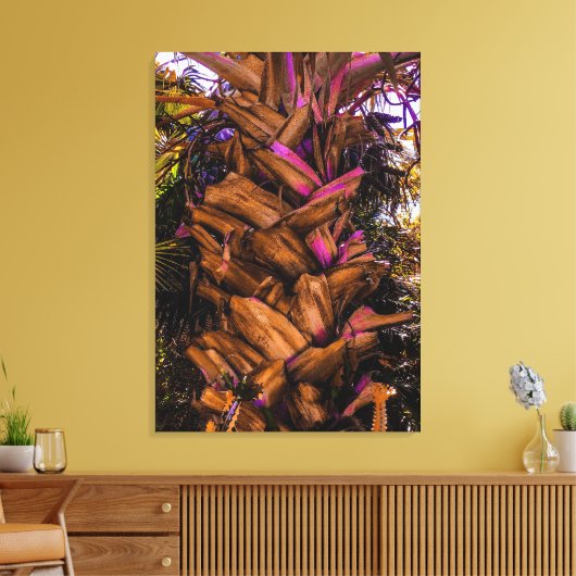 Sable Palm Trunk Leinwanddruck (Insitu (Wohnzimmer))