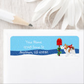 Sable Papillon Christmas Mail (Insitu)