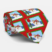Sable Papillon Christmas Mail Krawatte (Gerollt)