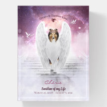 Sable Rough Collie Angel Dog Heaven - Memorial