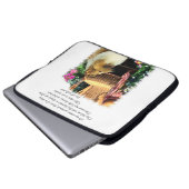 Sable Rough Collie Art Geschenke Laptopschutzhülle (Vorne Knopf)
