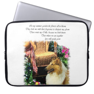 Sable Rough Collie Art Geschenke Laptopschutzhülle