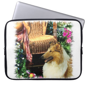 Sable Rough Collie Art Laptopschutzhülle