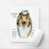 Sable Rough Collie Begegnung mit der Rasse Mousepad (Mit Mouse)