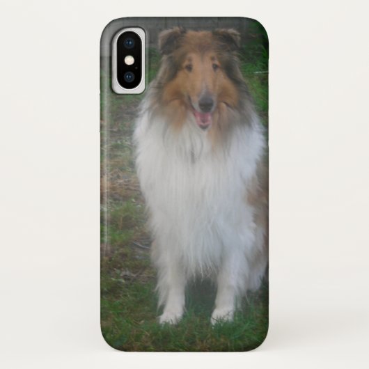 Sable Rough Collie Case-Mate iPhone Hülle (Rückseite)
