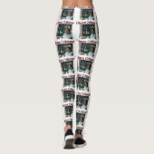Sable Rough Collie Christmas Leggings (Rückseite)