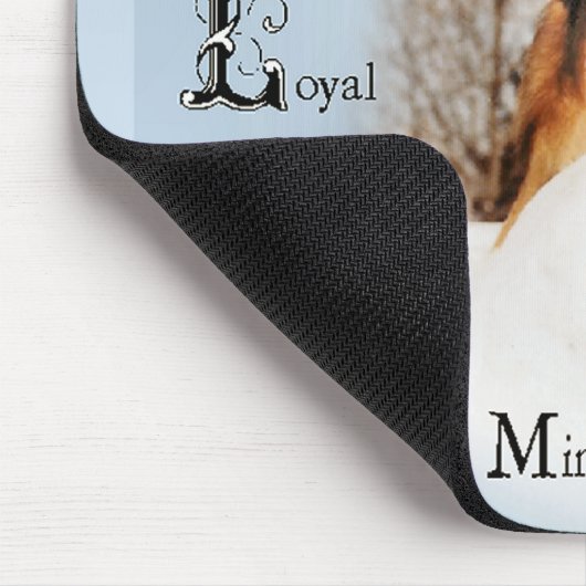 Sable Rough Collie Geschenke Mousepad (Ecke)