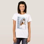 Sable Rough Collie Geschenke T-Shirt (Vorne ganz)