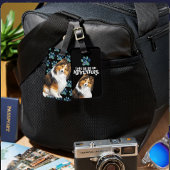 SABLE Sheltie • ArtMuse Journey-Serie Gepäckanhänger
