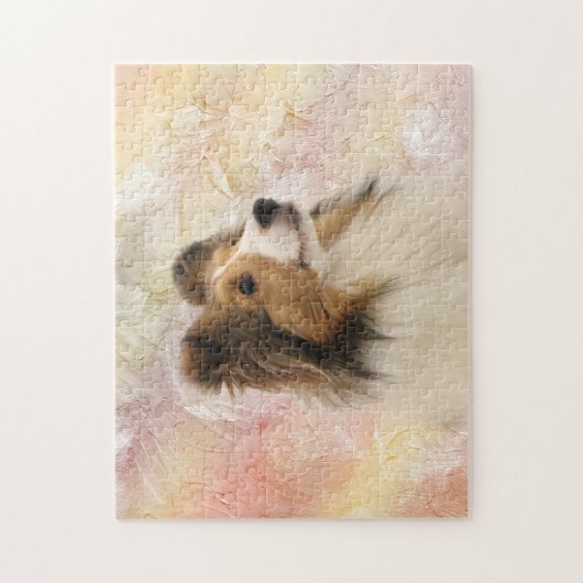 Sable Sheltie Puzzle (Vertikal)