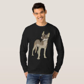 Sable Siberian Husky T-Shirt (Vorne ganz)