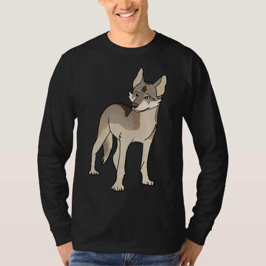 Sable Siberian Husky T-Shirt (Vorderseite)