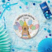 Sable Tibeter Terrier Birthday Party Paper Teller (Party)