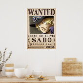 Sabo gewollt poster (Küche)