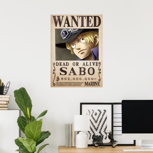 Sabo gewollt poster (Heimbüro)