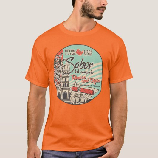 Sabor del Cangrejo Tropisches T-Shirt (Vorderseite)