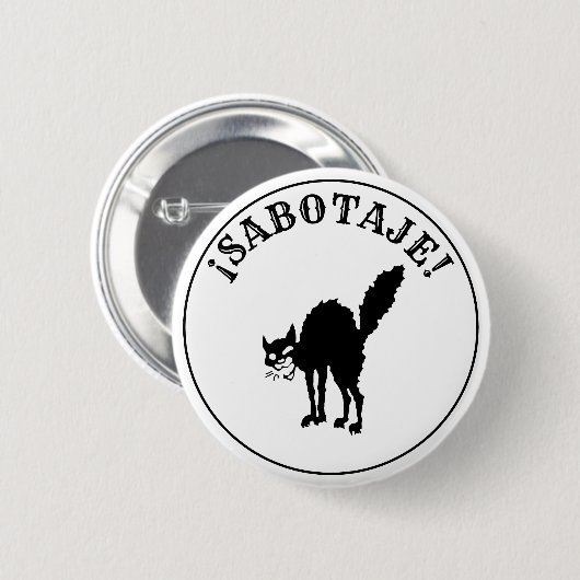 Sabotage / Sabotabby Button (Vorne & Hinten)