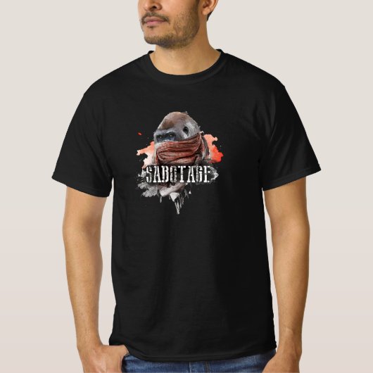 Sabotage T-Shirt (Vorderseite)