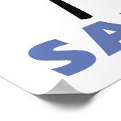 Sabotoge Poster (Ecke)