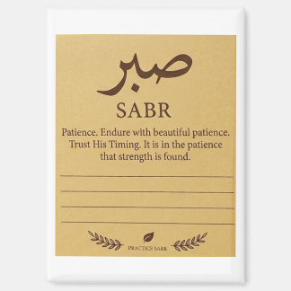 Sabr-Haftnotiz Magnet