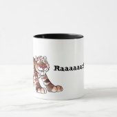 Sabretooth Tiger-Tasse Tasse (Zentrum)