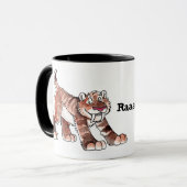 Sabretooth Tiger-Tasse Tasse (Vorderseite Links)