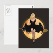 Sabrina, die Teenage Hexe Postkarte (Vorne/Hinten)