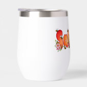Sabrina - Floral and Bee Design Water Thumbler (Rechts)