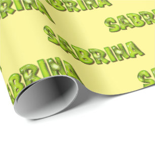 Sabrina Kiwi Fruit Geschenk papier Geschenkpapier