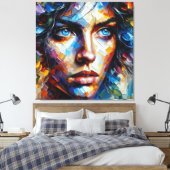 SABRINA LEINWANDDRUCK (Insitu (Schlafzimmer))