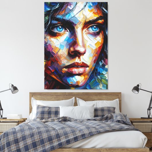 SABRINA LEINWANDDRUCK (Insitu (Schlafzimmer))