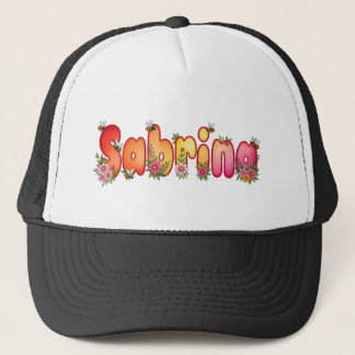 Sabrina - personalised hats for her truckerkappe