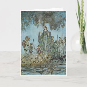 Sabrina Rises, attended by Water Nymphs Karte