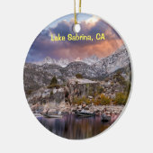 Sabrina-See, Kalifornien Keramikornament (Links)