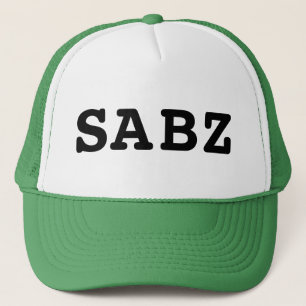 Sabz (grün) truckerkappe