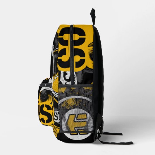 "Sac à Dos Etnies Skate Pro Bedruckter Rucksack (Rechts)