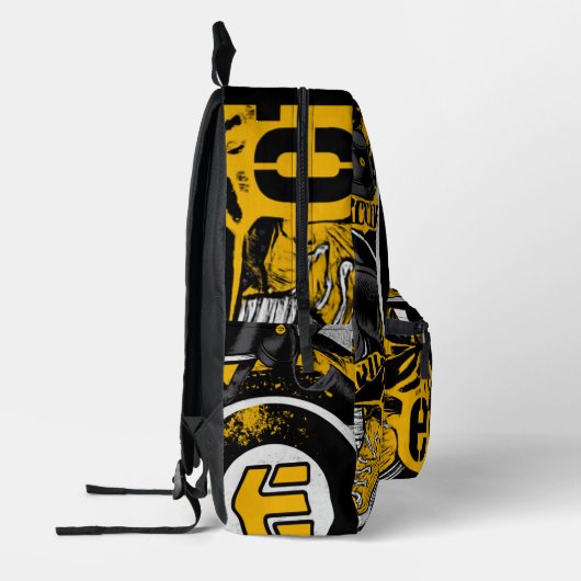 "Sac à Dos Etnies Skate Pro Bedruckter Rucksack (Links)