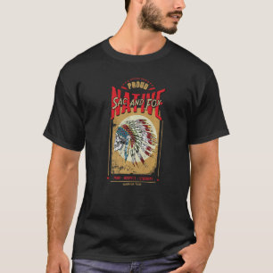 Sac and Fox Native American Indian Krieger Stamm P T-Shirt