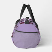 Sac de Sport à Motifs Bouquet de Violettes Duffle Bag (Rechts)