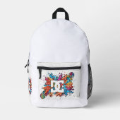 sac école DC Bedruckter Rucksack (Vorderseite)